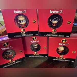The Whole Incredibles 2 Funko Figurine Set